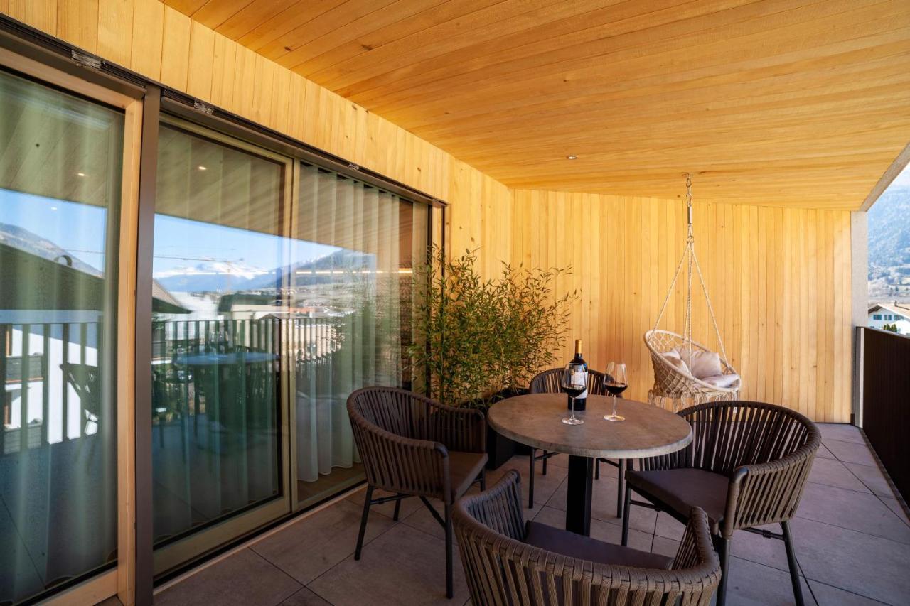 Adler Living Attika Wohnung Naturns Exterior foto